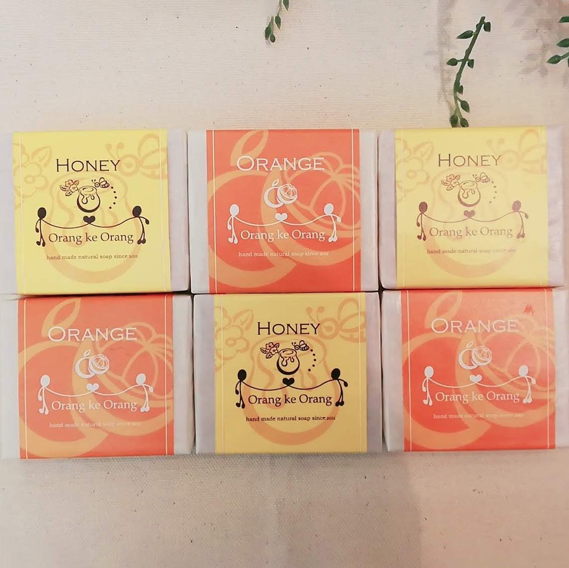 ●送料無料 ハニーとオレンジ 6個セット